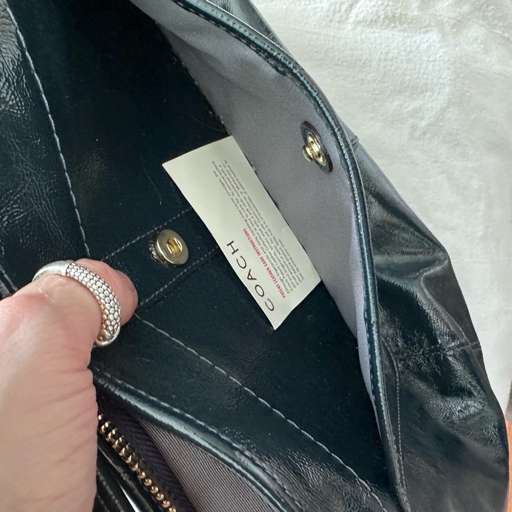 Coach Leather Shoulder Bag - Picture 5 of 5